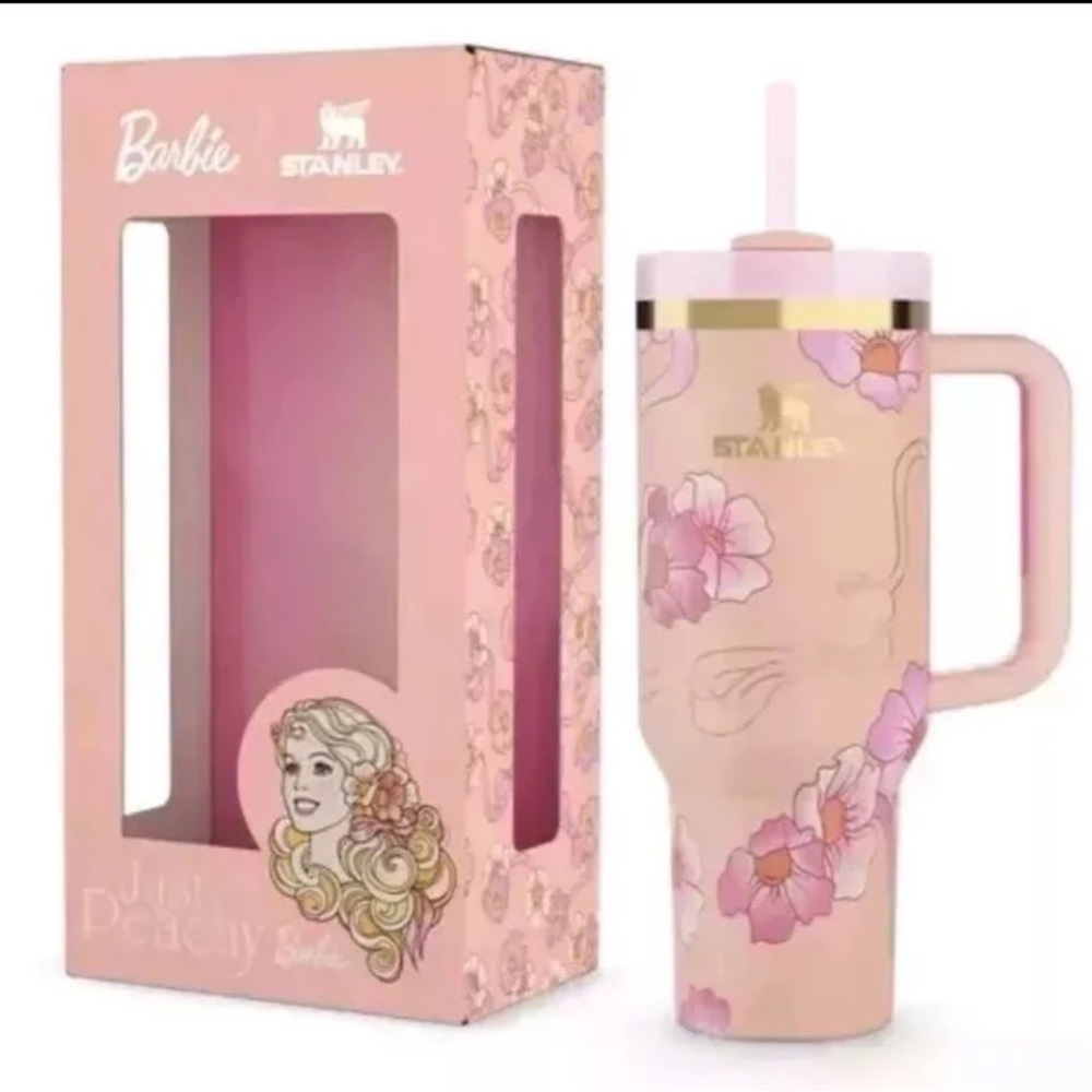 Stanley Barbie Peaches And Cream 40oz new in box